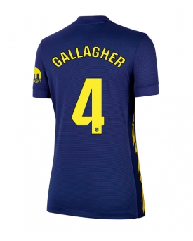 Atletico Madrid Conor Gallagher #4 Maglia Gara Trasferta Repliche 2025-26 Donna Maniche Corte